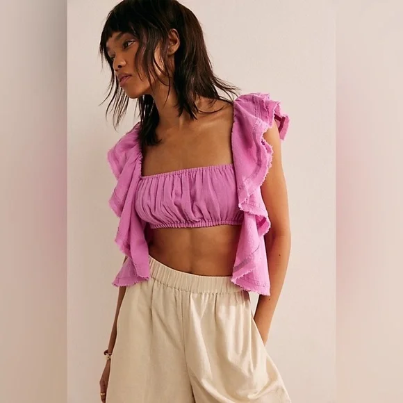 ❤️Free people Make Waves Reversible Top - Picture 1 of 6